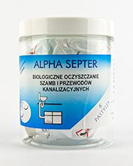 ALPHA SEPTER tabletki biologiczne do szamb i przydomowych oczyszczalni